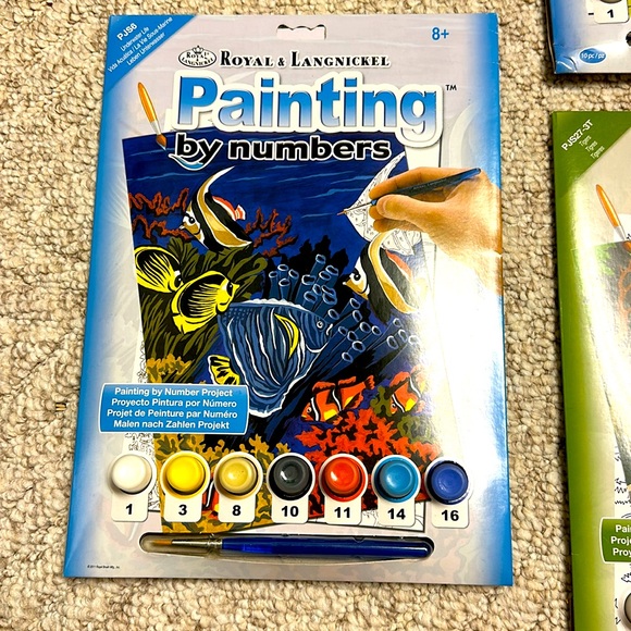 Paint by Numbers 4 Set - Picture 4 of 5